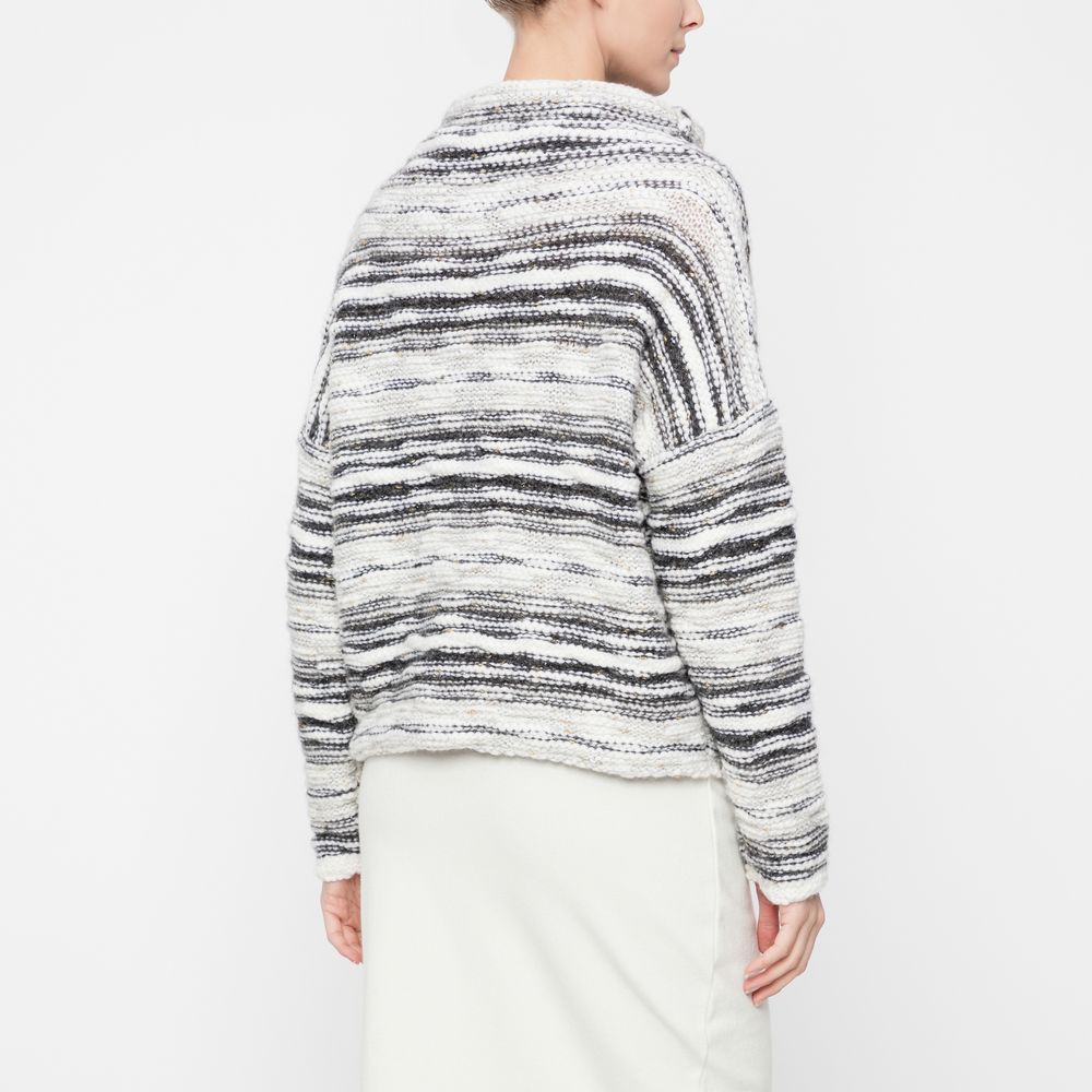Sarah Pacini Pull en laine - motif ligné