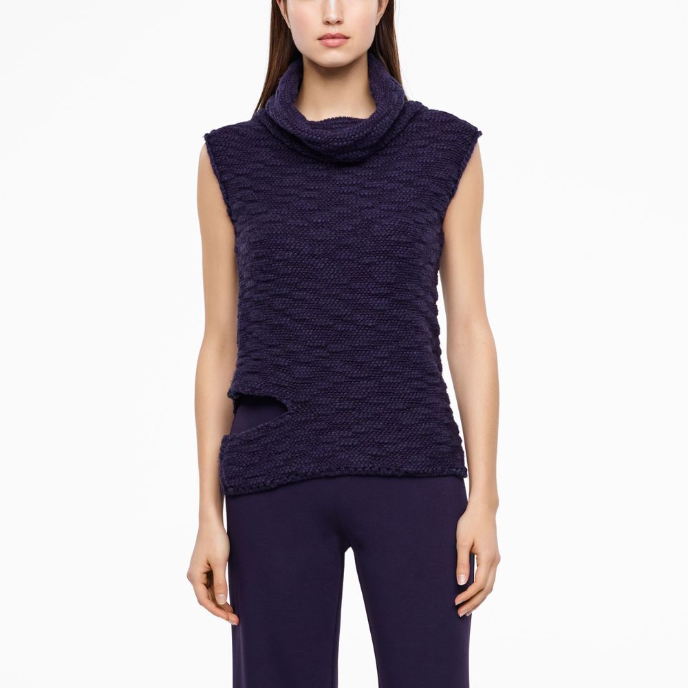 Sarah Pacini SEERSUCKER SWEATER