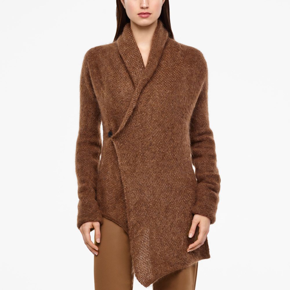 Sarah Pacini MOHAIR-MERINO CARDIGAN - BRILLIANT KNITTING