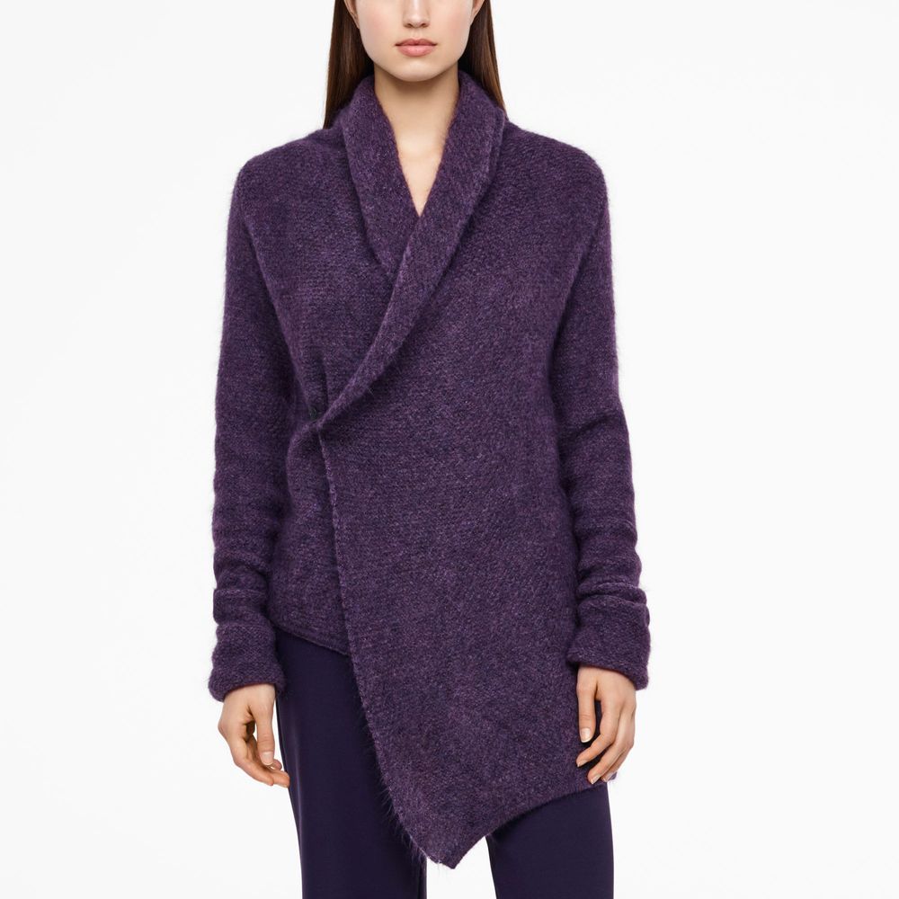 Sarah Pacini MOHAIR-MERINO CARDIGAN - BRILLIANT KNITTING