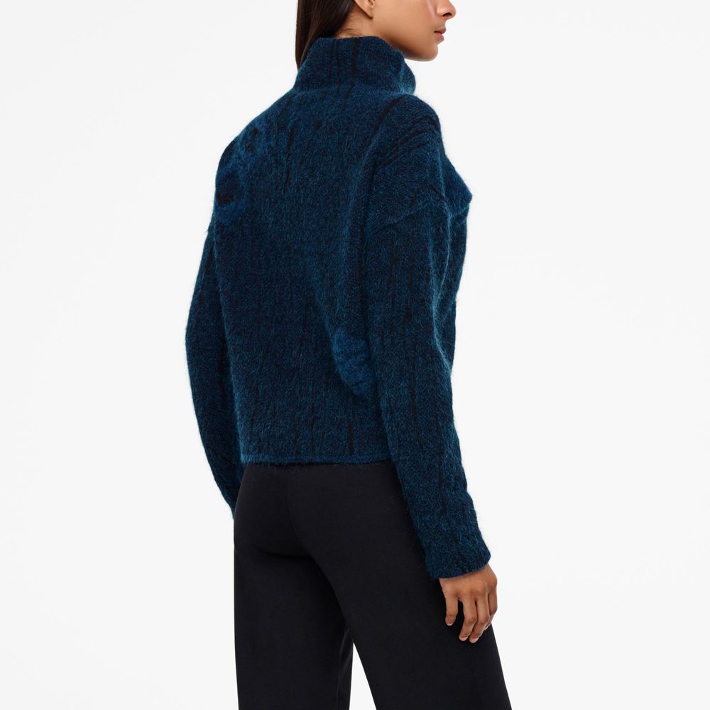 Sarah Pacini PULL JACQUARD - COL MONTANT