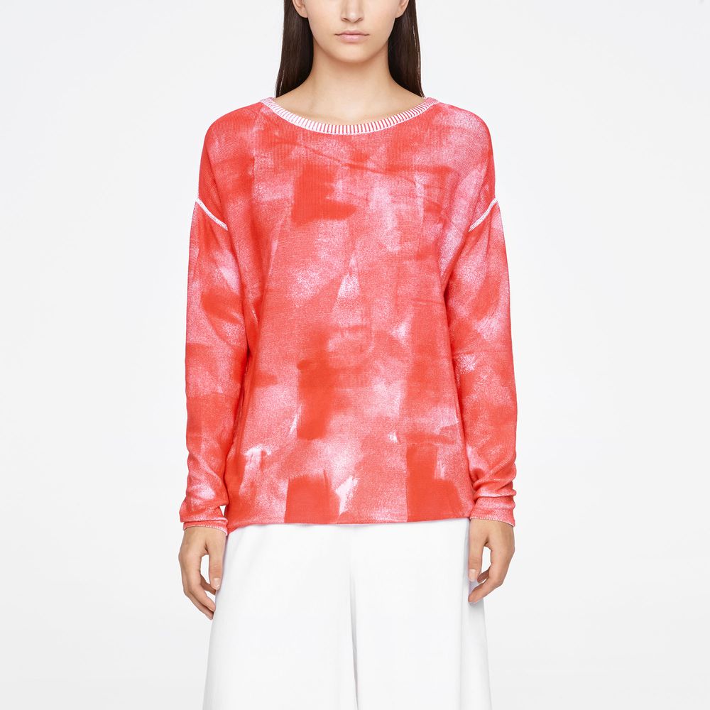 Sarah Pacini BATIK-SWEATER - GERIPPT