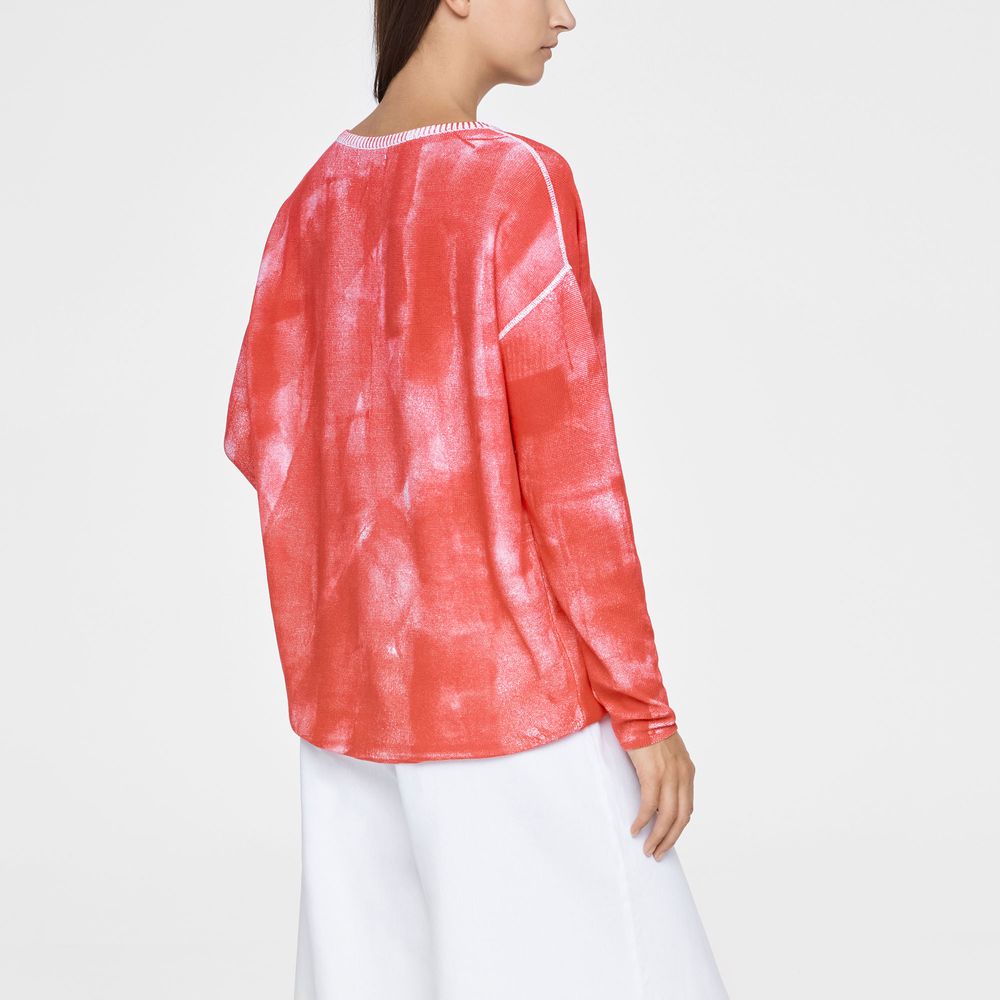 Sarah Pacini BATIK-SWEATER - GERIPPT