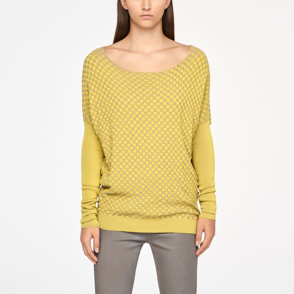 Sarah Pacini LANGER SWEATER - DAMIER