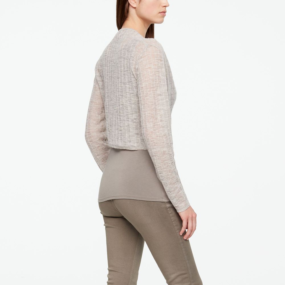Sarah Pacini LINEN CACHE-COEUR - STRIPED
