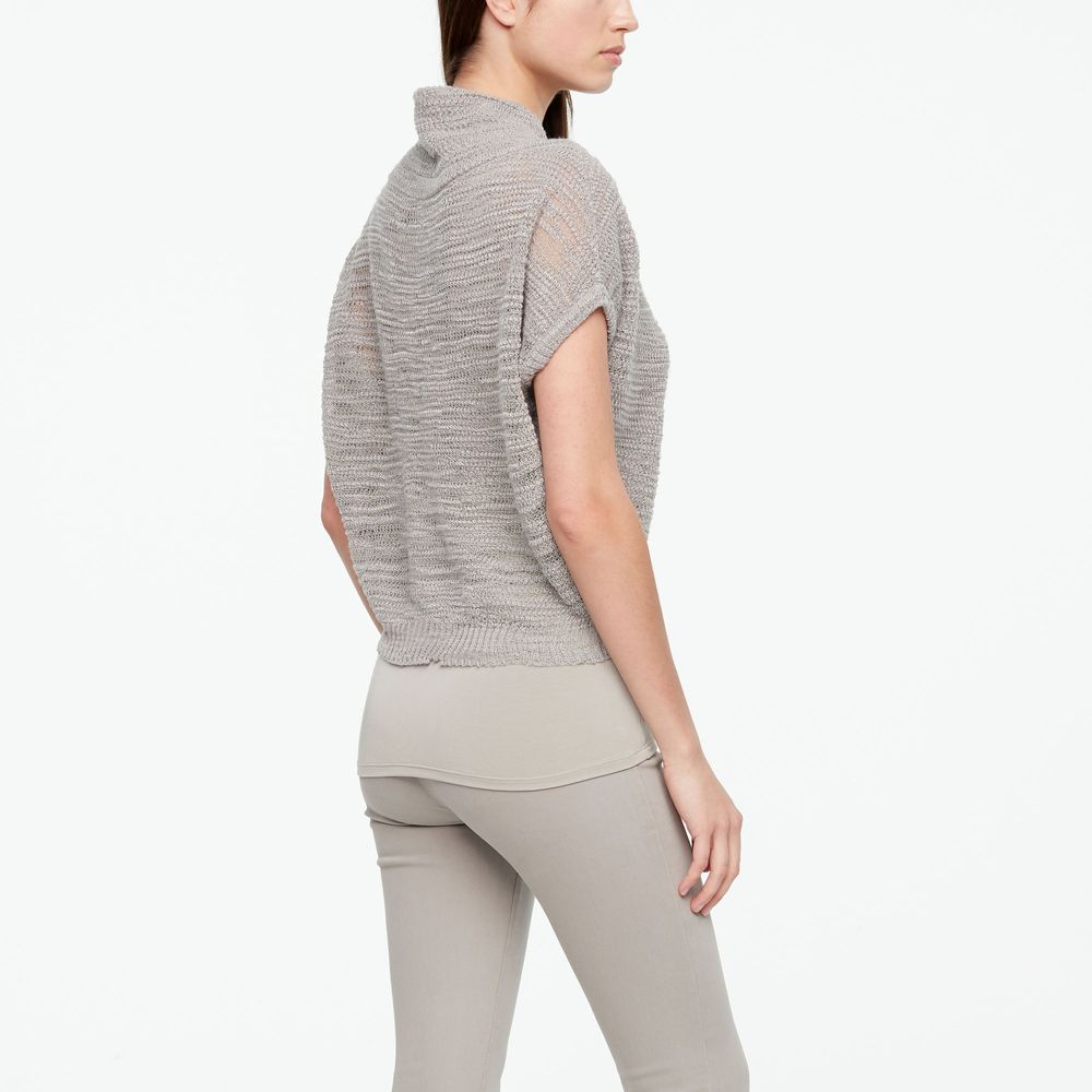 Sarah Pacini PULL MANCHES COURTES - MAILLE FANTAISIE