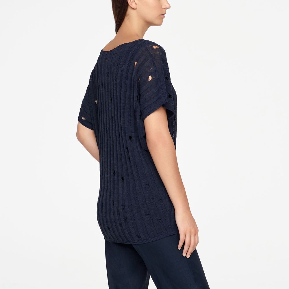 Sarah Pacini PULL EN LIN - COL V