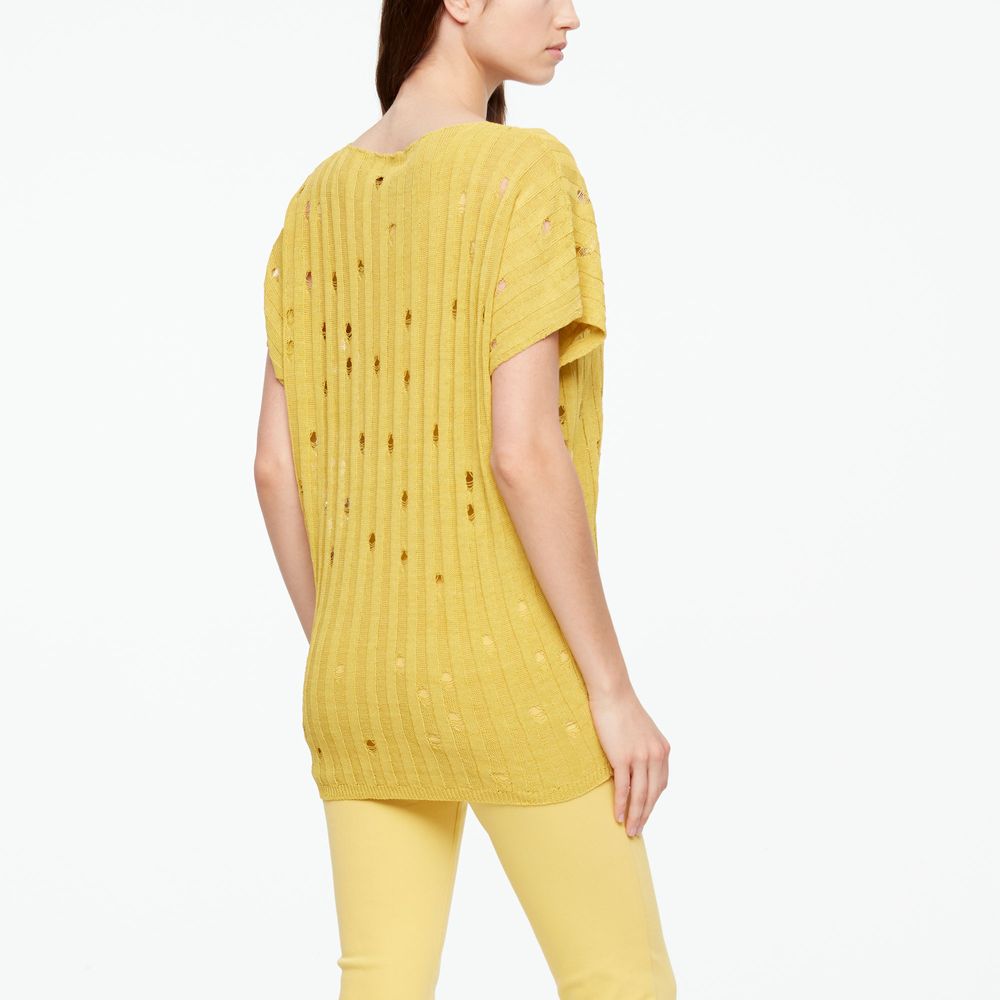 Sarah Pacini PULL EN LIN - COL V