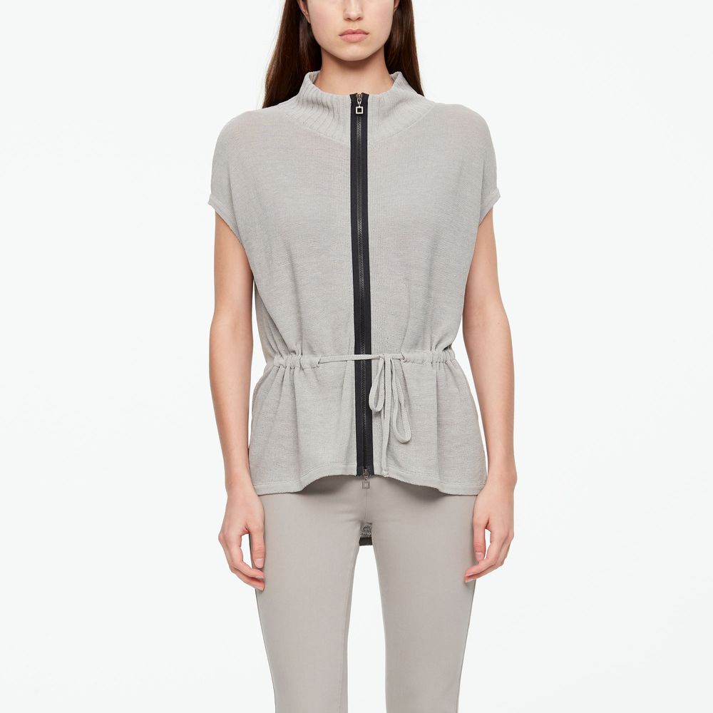 Sarah Pacini CARDIGAN EN LIN - CORDON