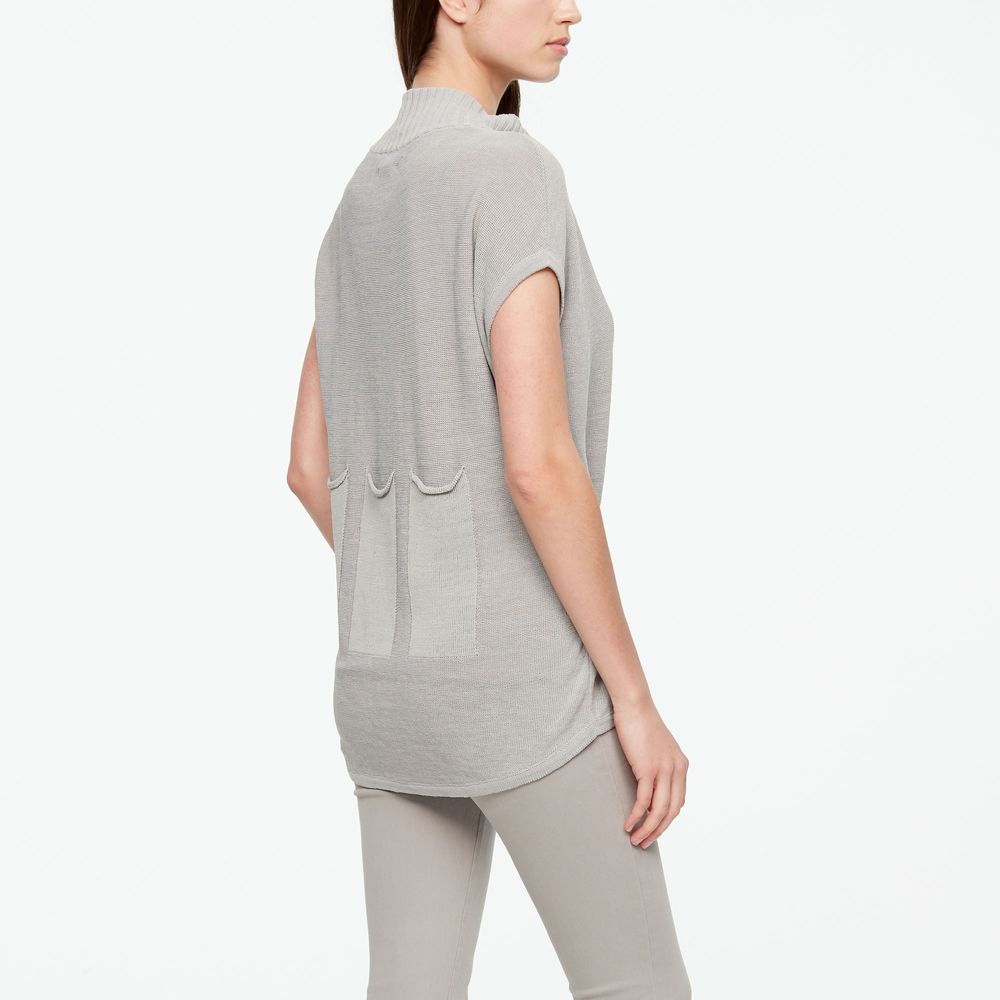 Sarah Pacini CARDIGAN EN LIN - CORDON