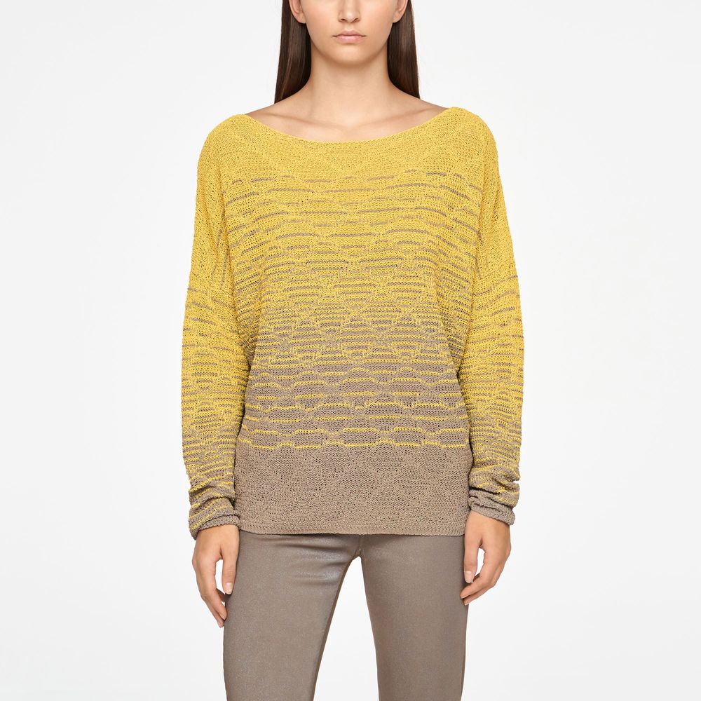 Sarah Pacini PULL EN LIN - DEUX-TONS