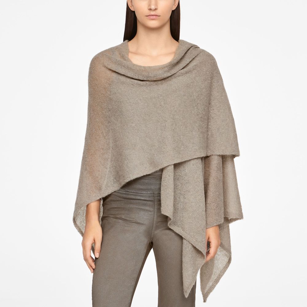 Sarah Pacini MOHAIR-PONCHO