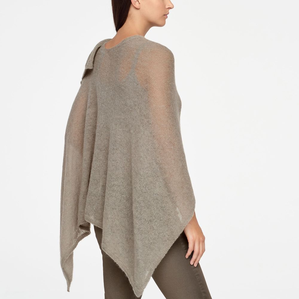 Sarah Pacini MOHAIR-PONCHO