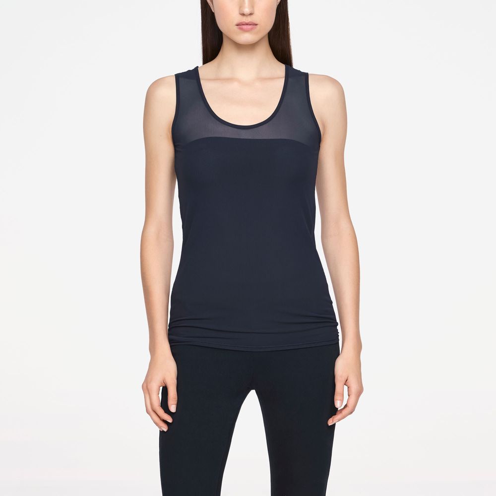 Sarah Pacini TRANSPARENTE TOP - ANAÏS