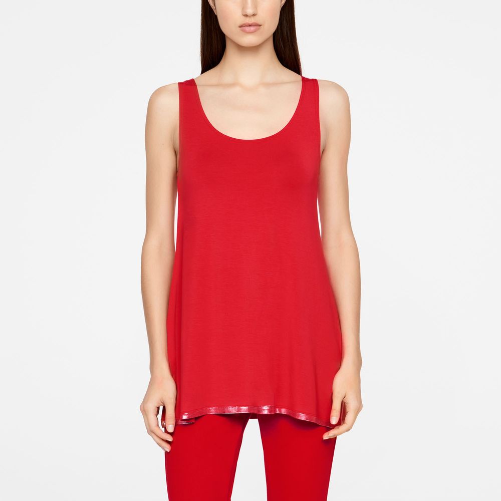 Sarah Pacini SLEEVELESS TOP - SILVER LINING