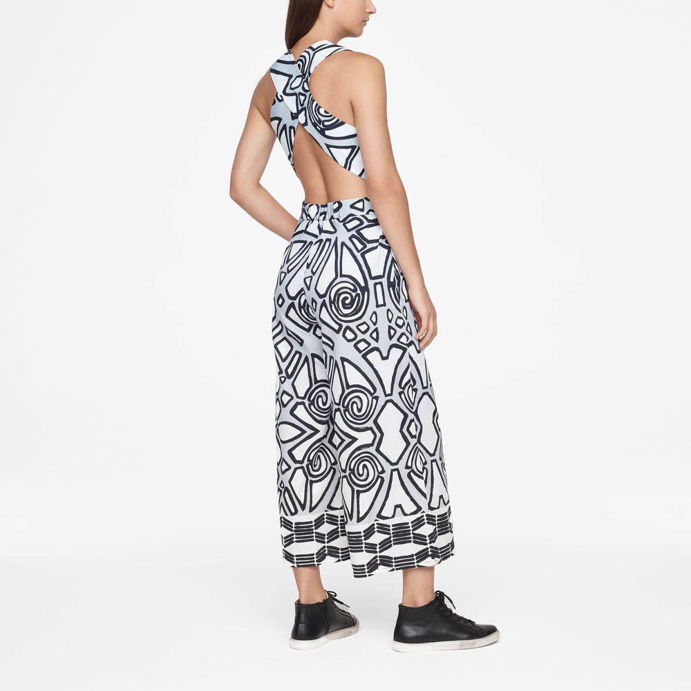 Sarah Pacini GRAFISCHER JUMPSUIT
