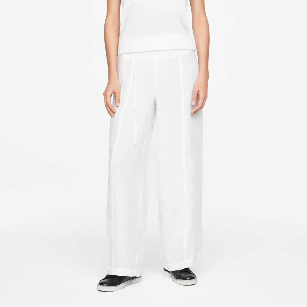 Sarah Pacini LINEN PANTS - WIDE LEG