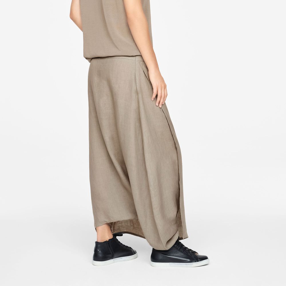 Sarah Pacini LINEN PANTS - SAROUEL-STYLE