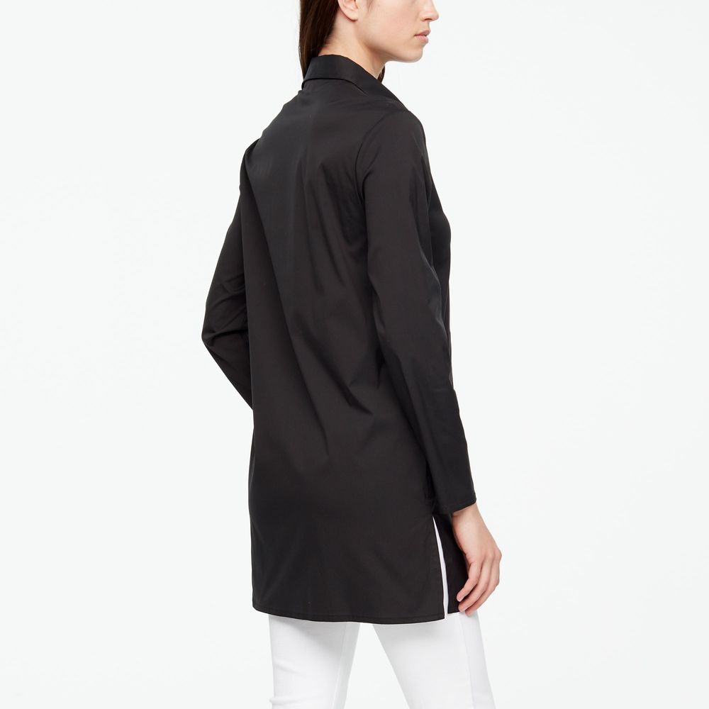 Sarah Pacini LANGE SHIRT - ZIJSPLITS