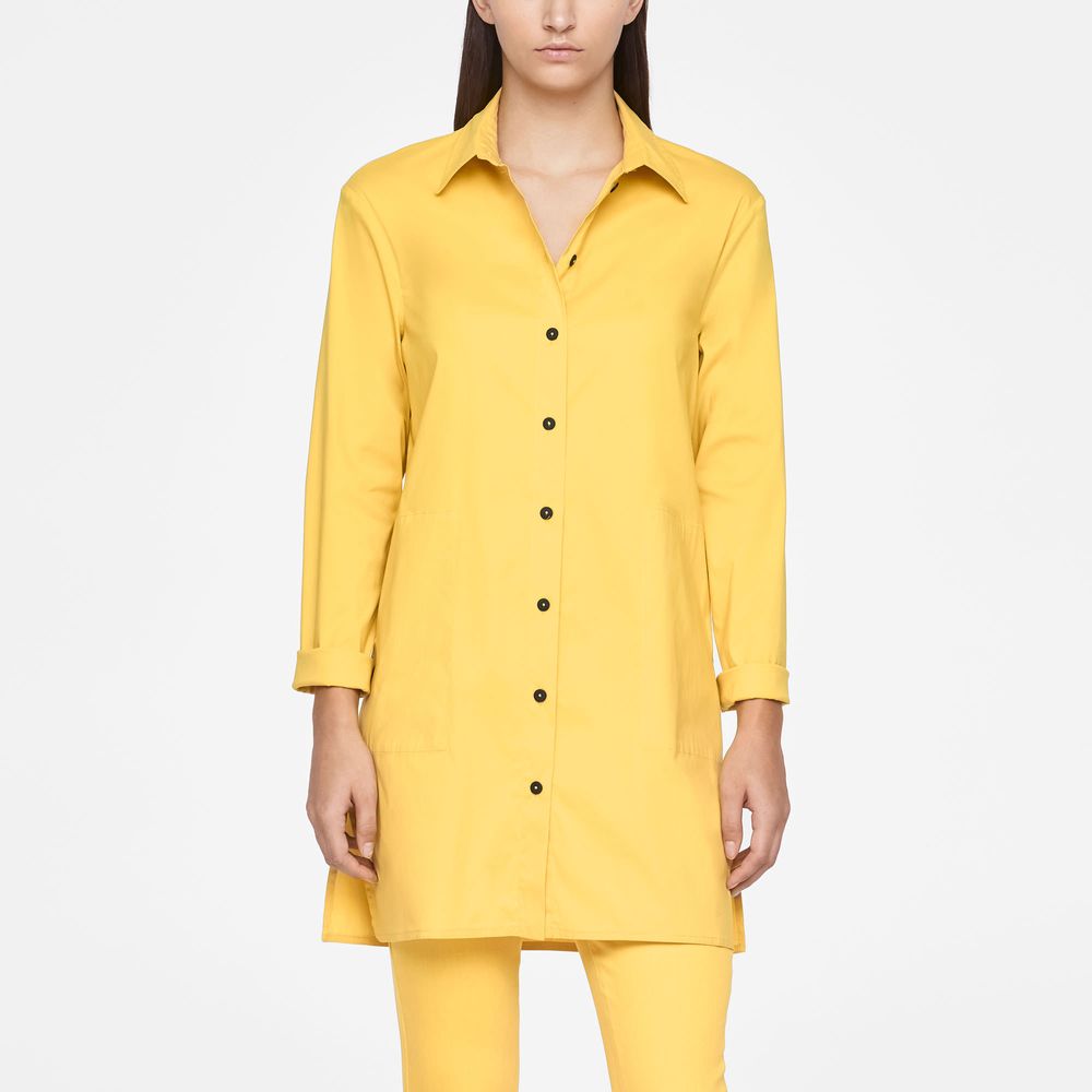 Sarah Pacini LANGE SHIRT - ZIJSPLITS