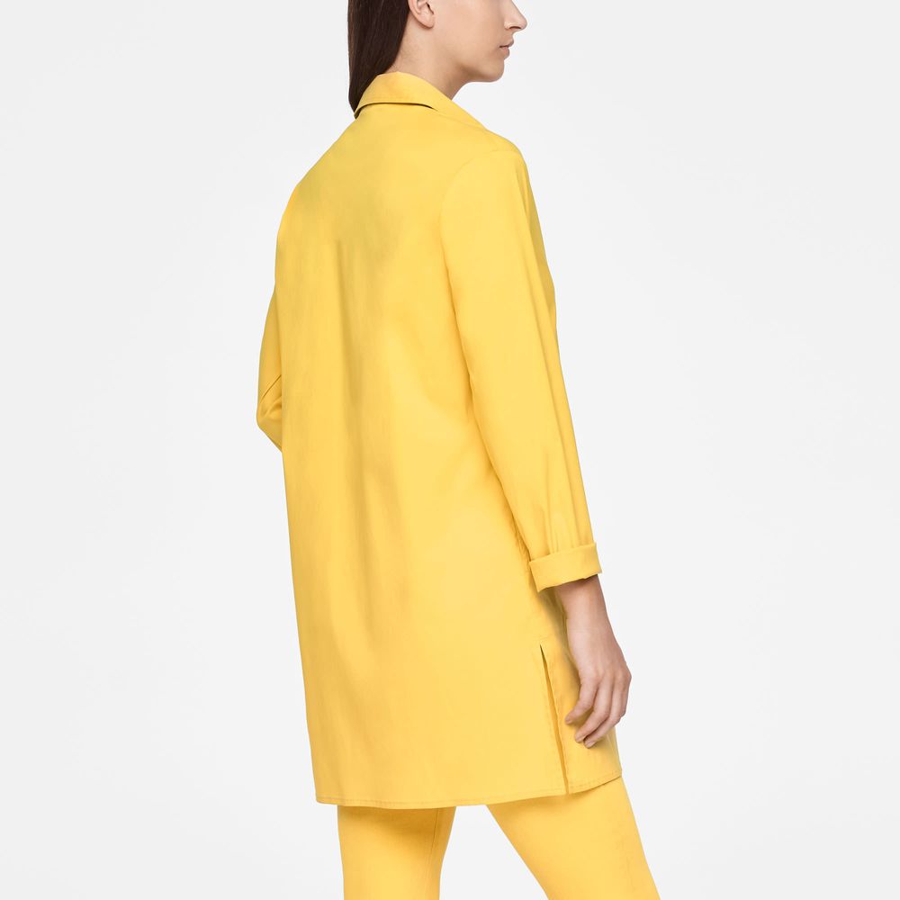 Sarah Pacini LANGE SHIRT - ZIJSPLITS