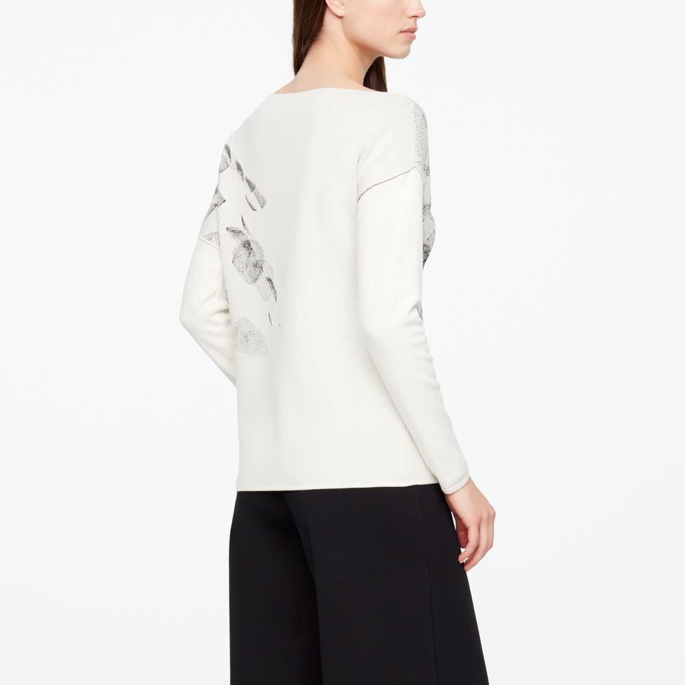 Sarah Pacini ASYMMETRISCHE TRUI - JACQUARD