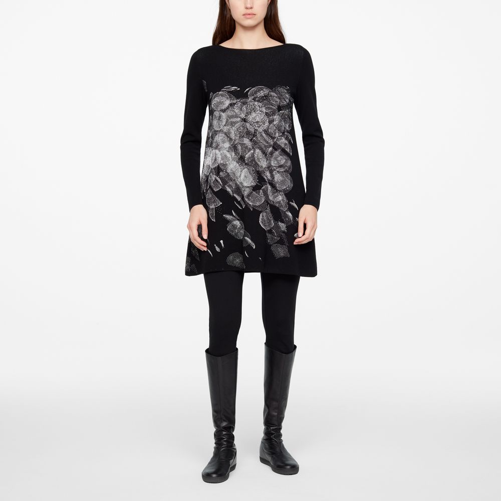 Sarah Pacini LICHTE JURK - JACQUARD