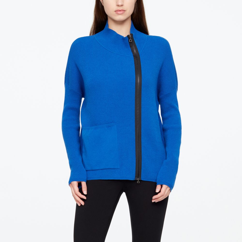 Sarah Pacini CARDIGAN - OPGESTIKTE ZAK