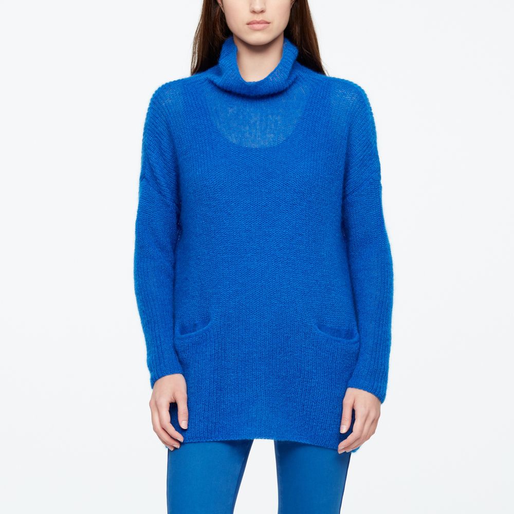 Sarah Pacini LANGE MOHAIR TRUI - ZAKKEN