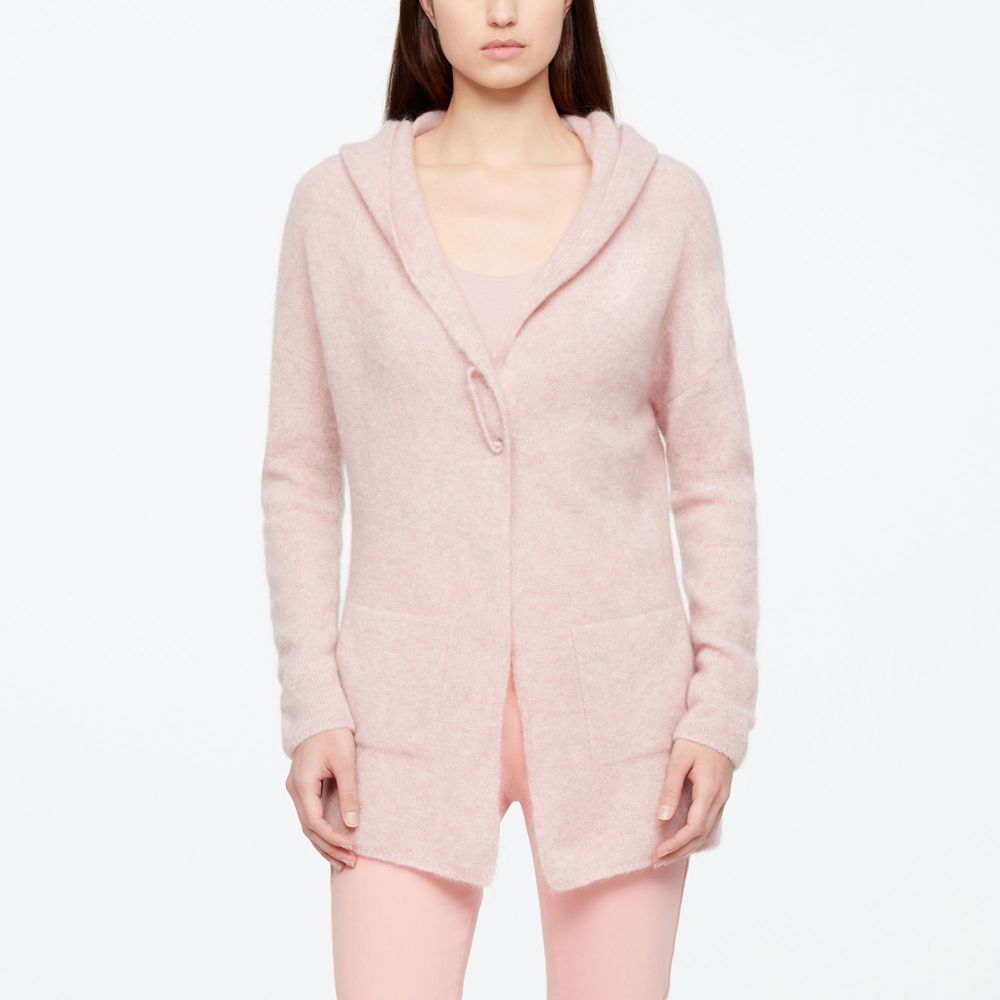 Sarah Pacini MOHAIR MERINO CARDIGAN - KAP