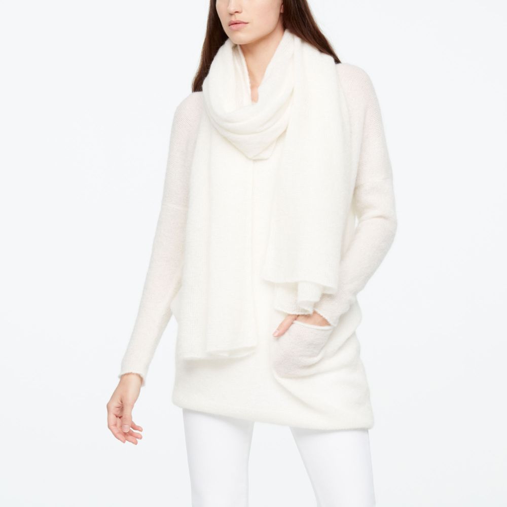 Sarah Pacini MOHAIR-MERINO SCARF