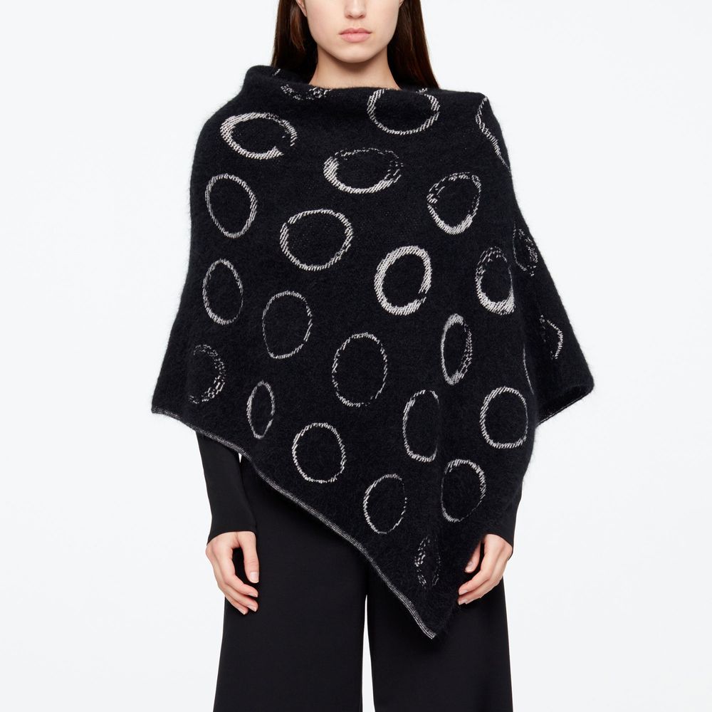Sarah Pacini PONCHO - CIRCLE MOTIF