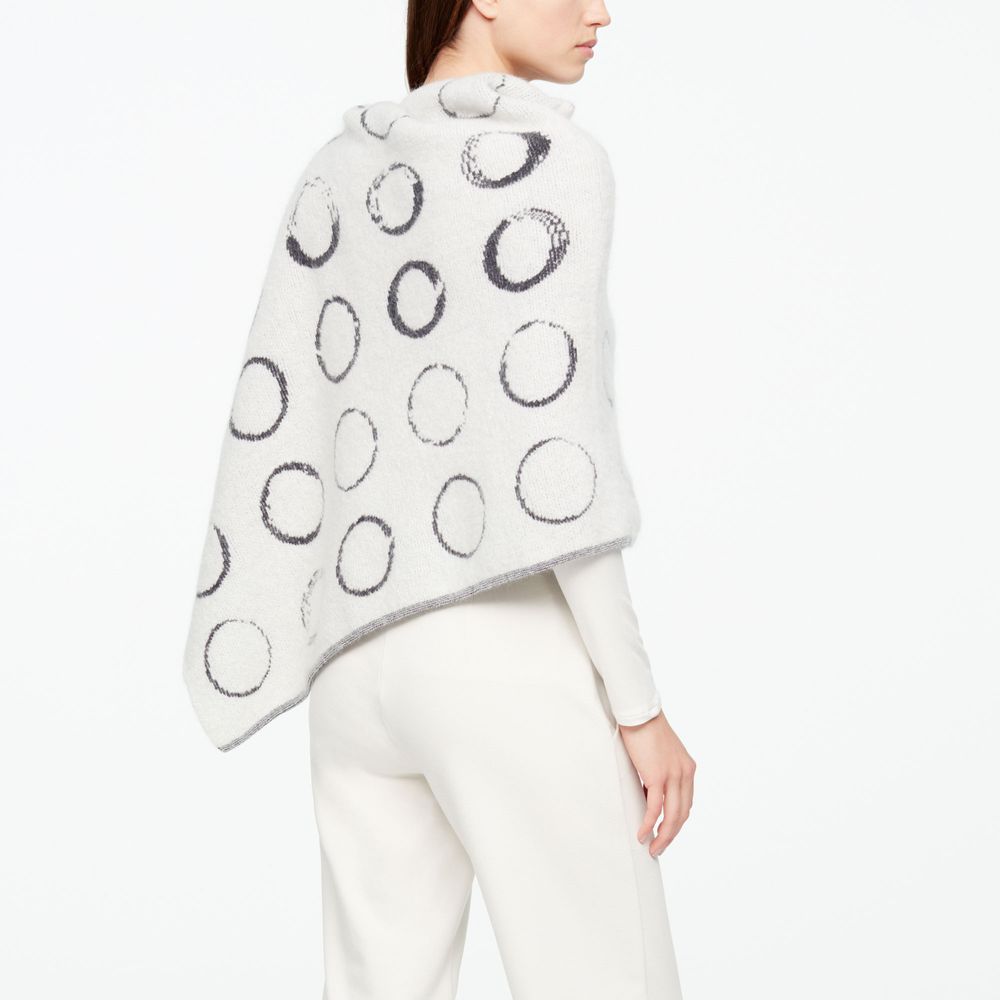 Sarah Pacini PONCHO - KREIS-MOTIV