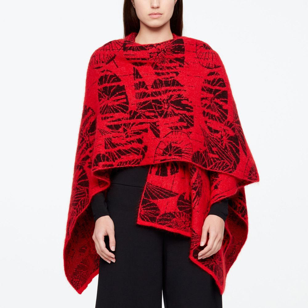 Sarah Pacini HOODED CAPE - UMBRELLAS