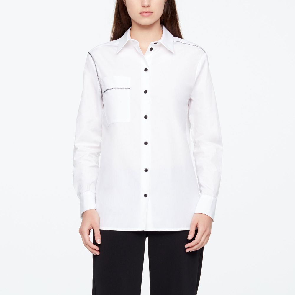 Sarah Pacini HEMD AUS FEINER BAUMWOLLE