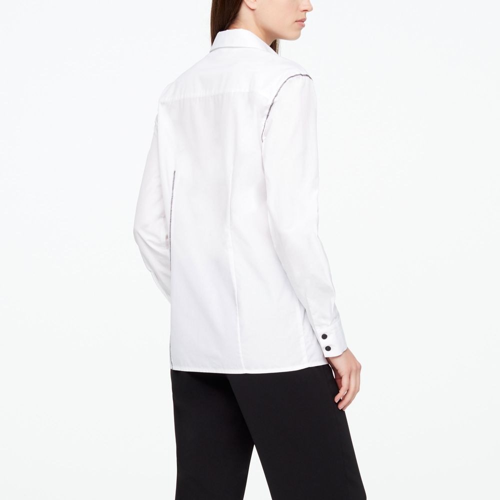 Sarah Pacini HEMD AUS FEINER BAUMWOLLE