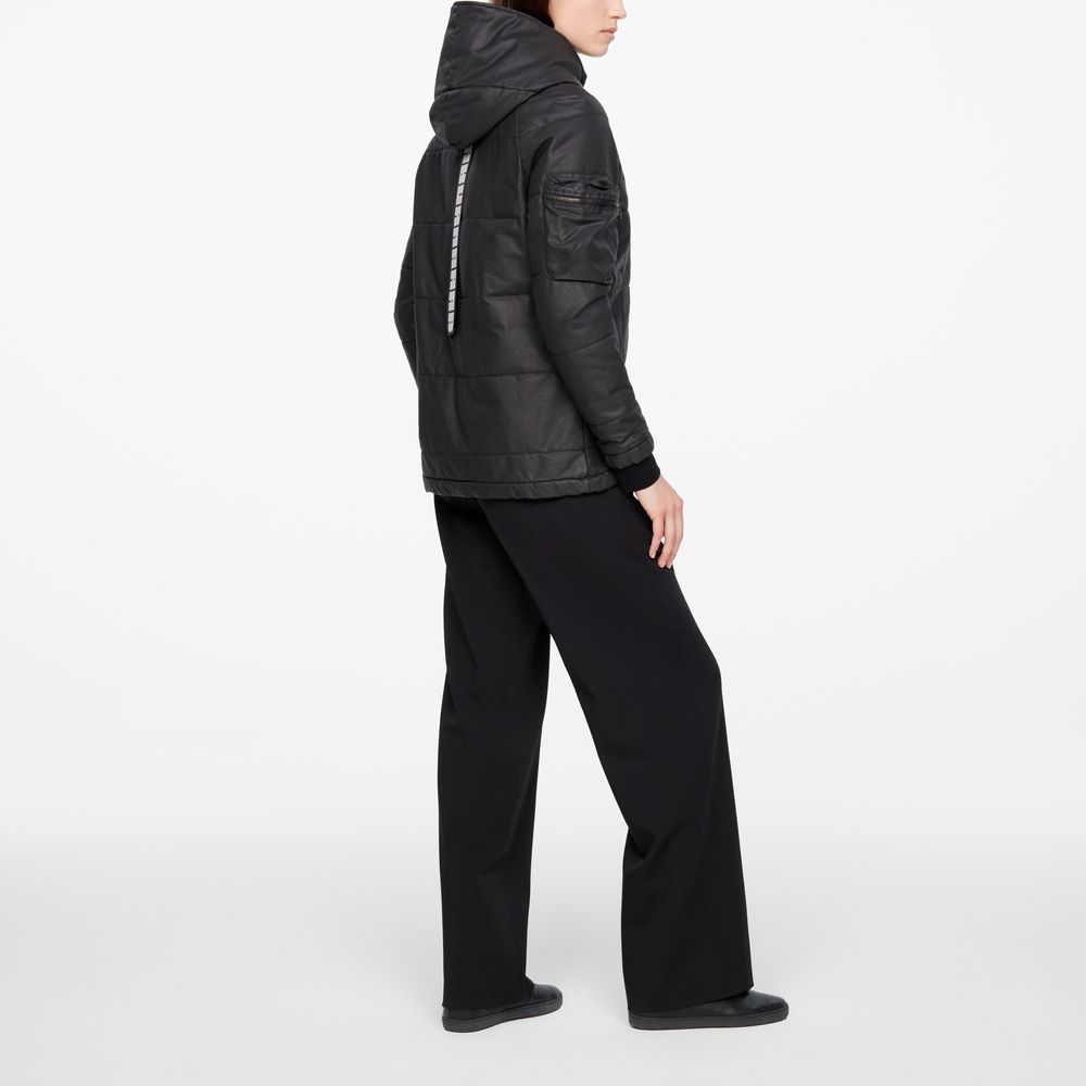 Sarah Pacini MANTEL - ASYMMETRISCHER REIßVERSCHLUSS