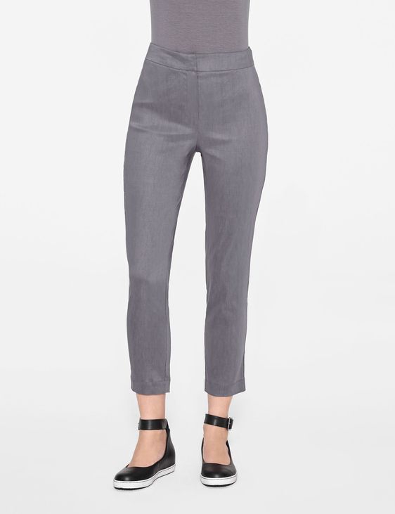 cropped linen pants