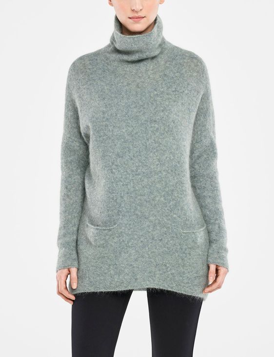 mohair sweater - cowl-neck by Sarah Pacini