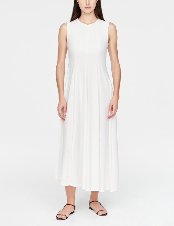 Gebroken witte maxi jurk los Sarah Pacini - Main Image