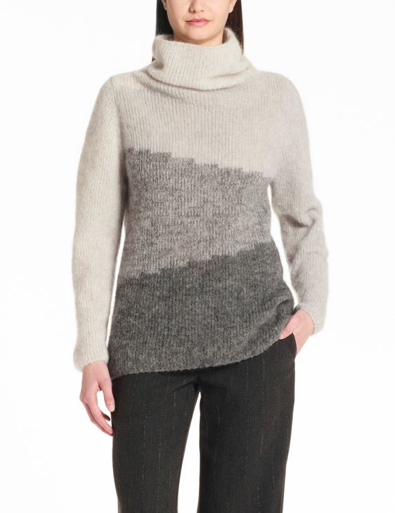 Pull Ombre Multicolore Marque Italy Brand - Taille Unique, Manches Longues, Neuf Avec étiquette