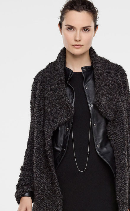 Sarah Pacini VESTE SANS MANCHES Look
