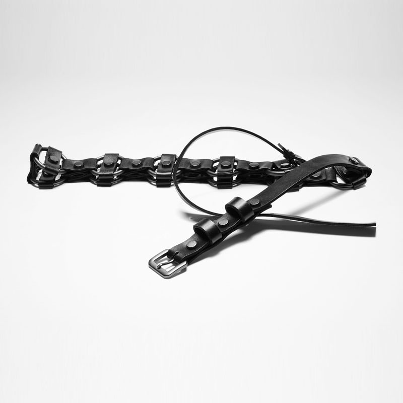 Sarah Pacini CEINTURE EN CUIR-BOUCLES De face