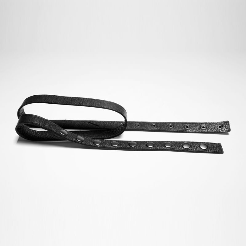 Sarah Pacini CEINTURE EN CUIR - BOUTONS PRESSION De face