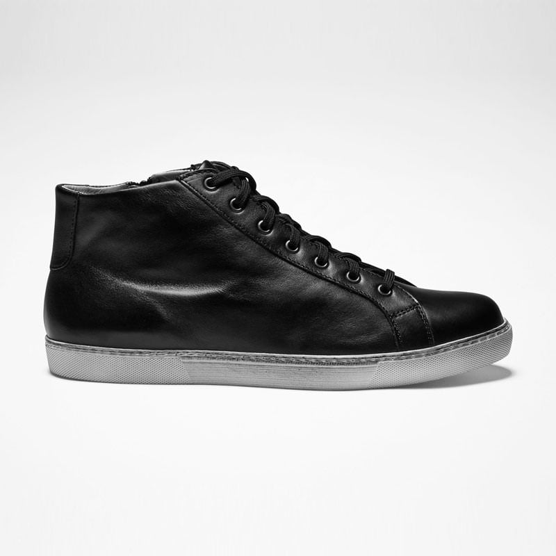 Sarah Pacini HIGH TOPS EN CUIR De face