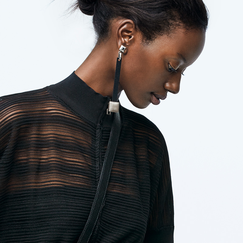 Sarah Pacini BOUCLES D'OREILLE - PENDENTIFS Derrière