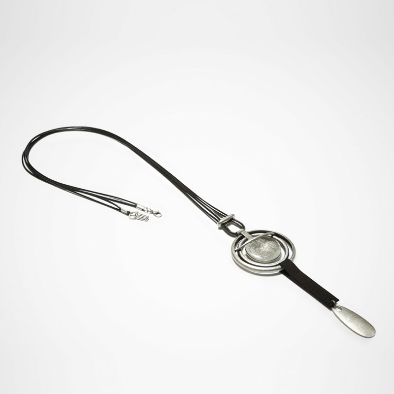 Sarah Pacini MULTI-RING NECKLACE Front