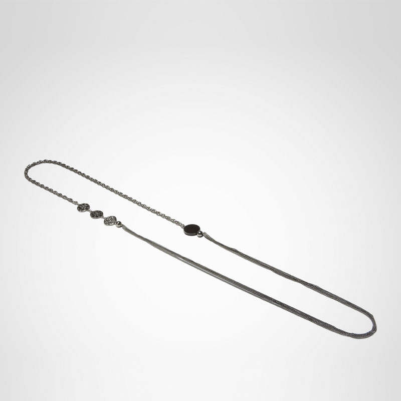 Sarah Pacini MULTI-STRAND LARIAT Front