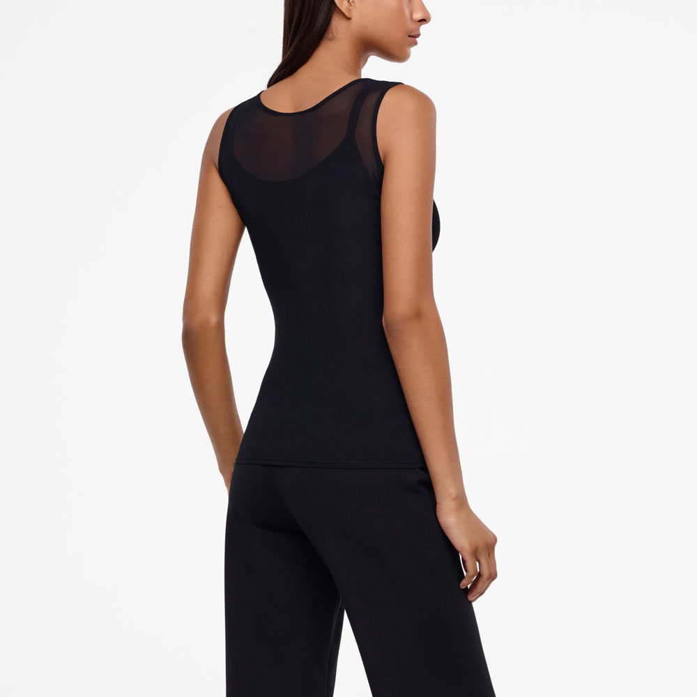 Sarah Pacini TOP SEMI-TRANSLUCIDE - ANAÏS Derrière