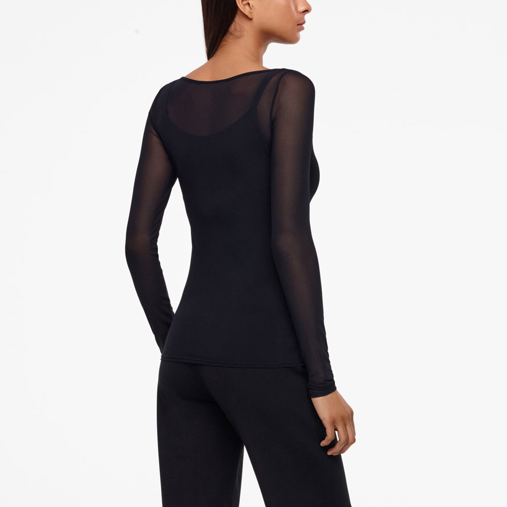 Sarah Pacini TOP TRANSLUCIDE - KHALIYA Derrière